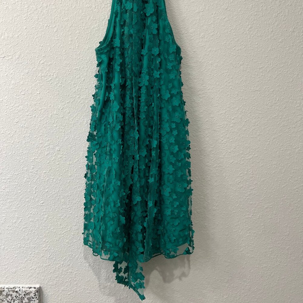 Green Eva Franco Dress, Size 8 - Gem